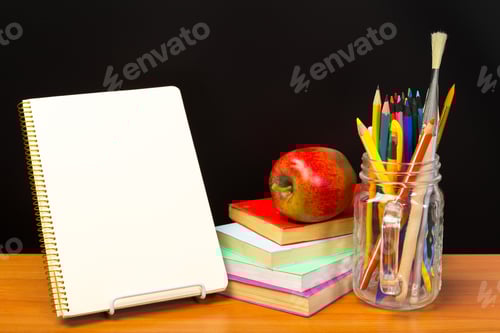 Visualização: Conceito de educação ou volta às aulas.