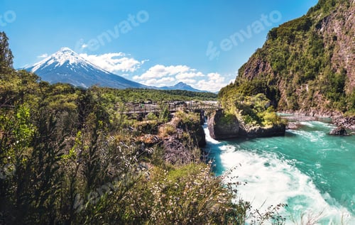 Preview: Saltos del Petrohue Waterfalls and Osorno Volcano - Los Lagos Region, Chile