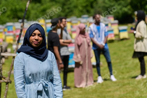 Preview: A Journey Through Nature's Beehives with an African American Muslim Woman