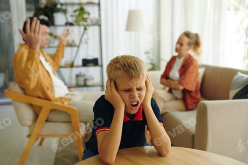 Preview: Child Sick and Tired Of Family Conflicts