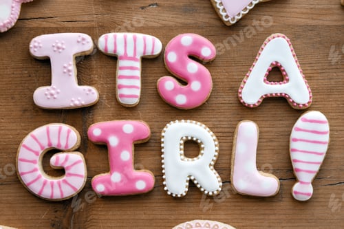Preview: Baby shower cookies