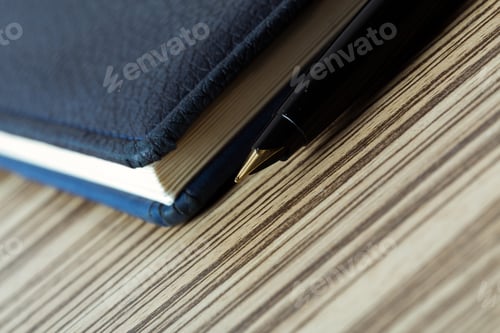 Preview: Pen and notebook