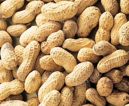 Preview: close-up of some peanuts