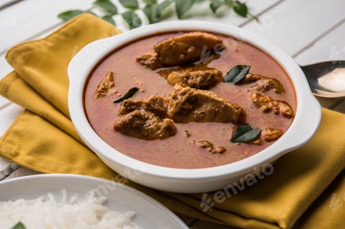 Preview: Indian Fish Curry with Rice