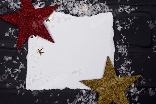 Preview: New Year's or Christmas postcard.