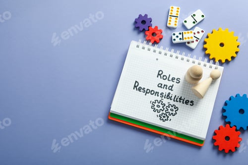 Preview: Concept of business roles, space for text