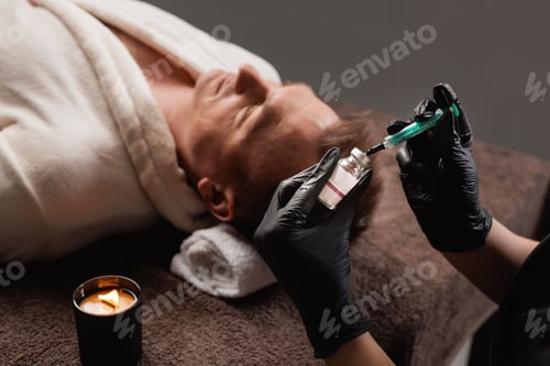 Preview: Skin Rejuvenation for Men, Facial Beauty Injections, Professional Injection Cosmetology in Clinic