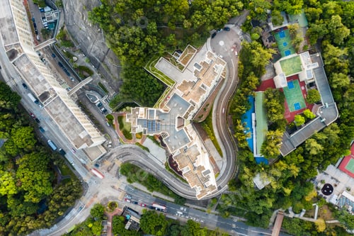 Preview: Aerial shot from Hong Kong