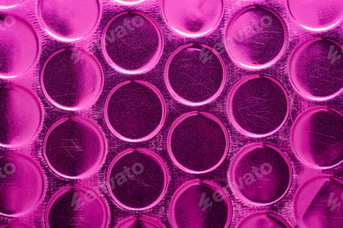 Preview: shiny metallic magenta circle texture