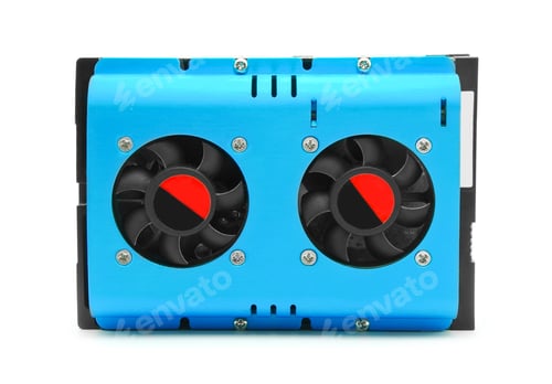 Preview: hard drive with cooler