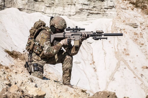 Preview: Army ranger in the mountains