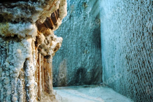 Preview: Underground gallery in a salt mine