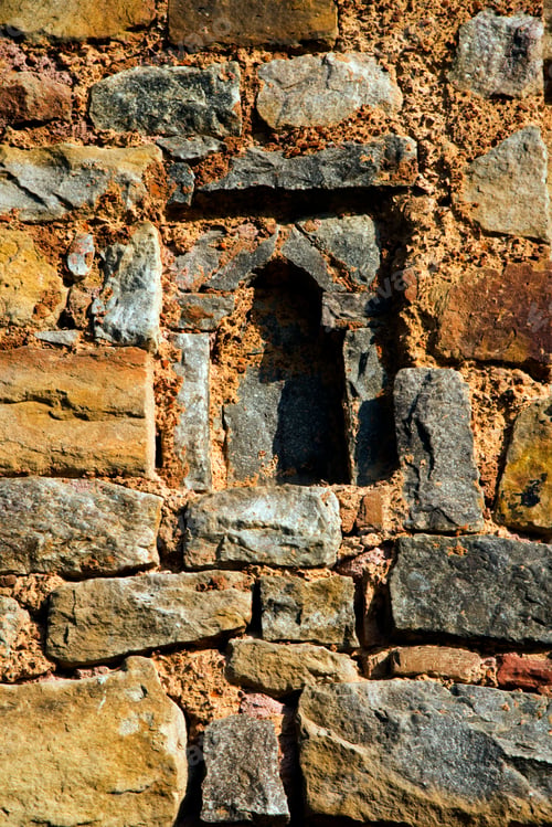 Preview: Background of ancient stone wall.