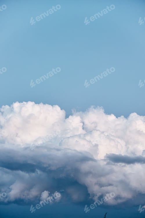 Preview: Scenic Flight Over Water Serene Airplane Journey with Clouds in the Sky for Travel Enthusiasts and