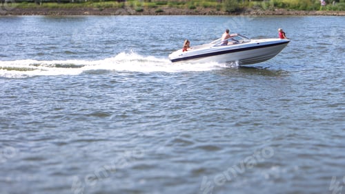Preview: Boating on the Water on a Summer Day