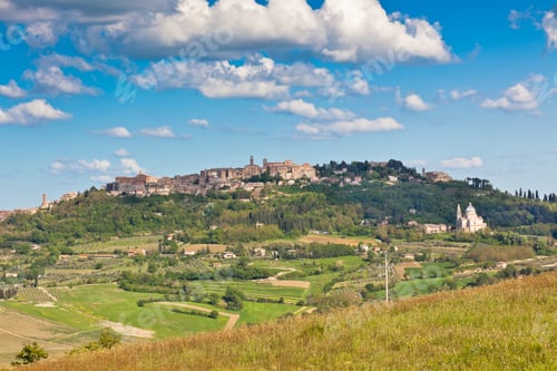 Preview: Montepulciano town view, Tuscany, Italy