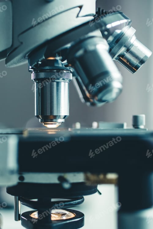 Preview: Close-up shot of microscope