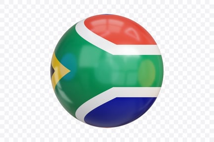 Preview: 3D South Africa Flag