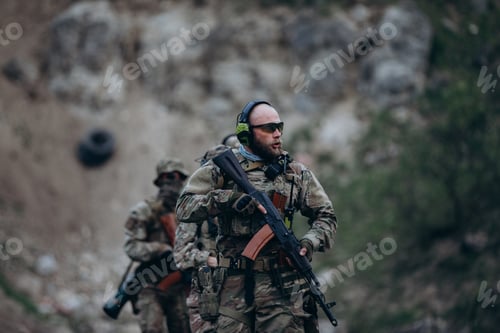 Preview: Ukrainian soldiers during patroling the territory