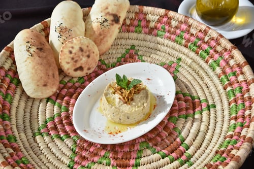 Preview: Arabic Food - Eggplant Muttabal