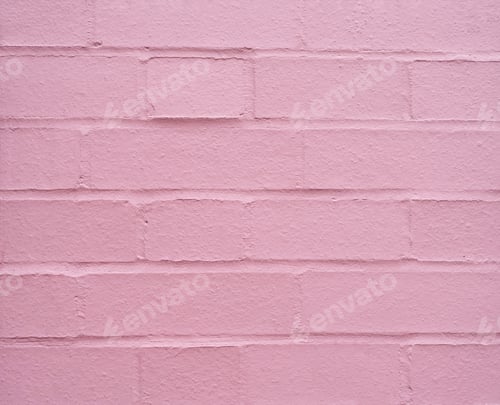 Preview: Pink Brick Wall Texture Background, Vintage stonewall surface,Exterior wall,Stucco Background