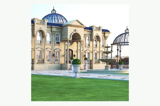 Preview: Classic Stone Villa with Blue Dome