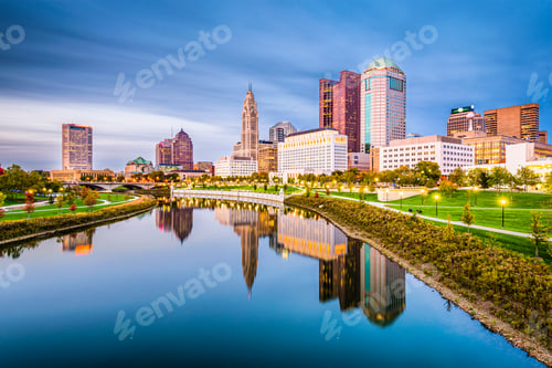 Preview: Columbus, Ohio, USA Skyline