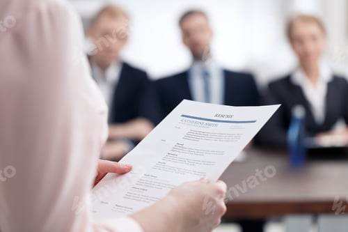 Preview: Resume for corporation job