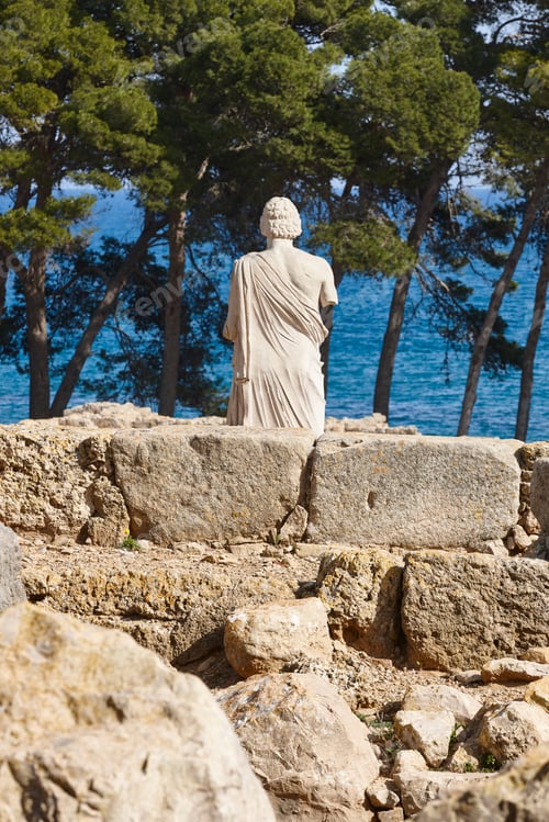 Preview: Empuries greek and roman ruins in Costa Brava; Girona. Spain