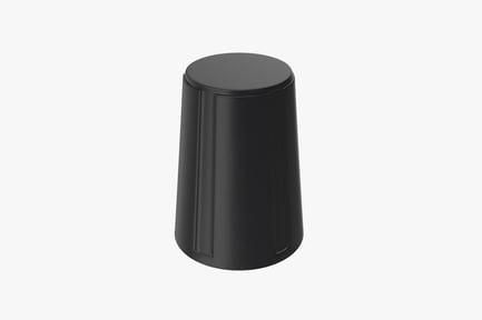Preview: Black Plastic Control Knob