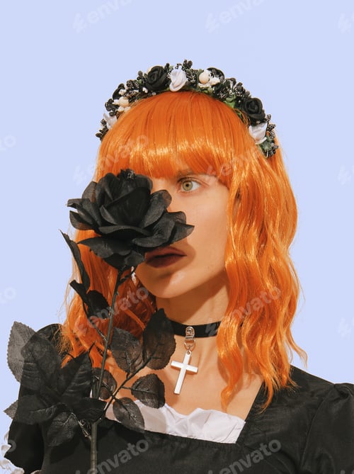 Preview: Girl in gothic style trend