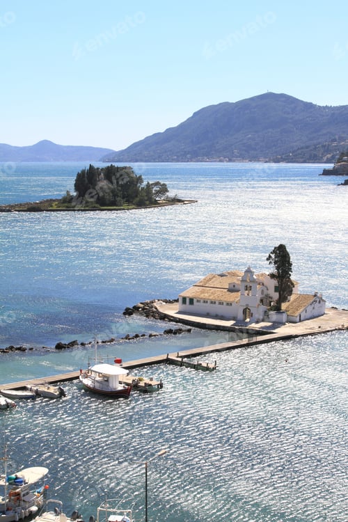 Preview: Vlacherna monastery and Pontikonisi island