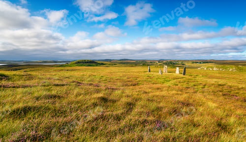 Preview: Summer evening at the Ceann Hulavig stone circle
