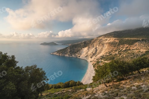 Vorschau: Griechenland, Insel Kefalonia, Strand Myrtos