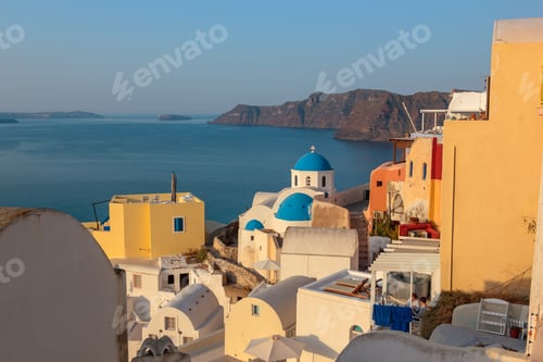 Preview: View on Oia in Santorini