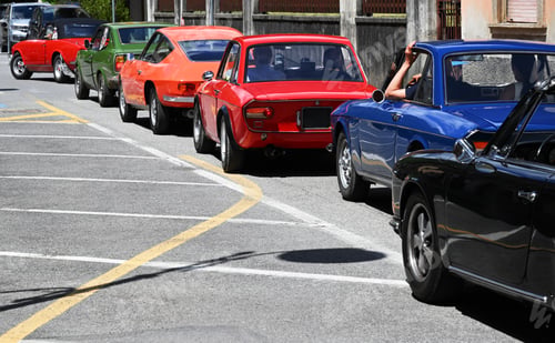 Preview: Beautiful colorful retro cars