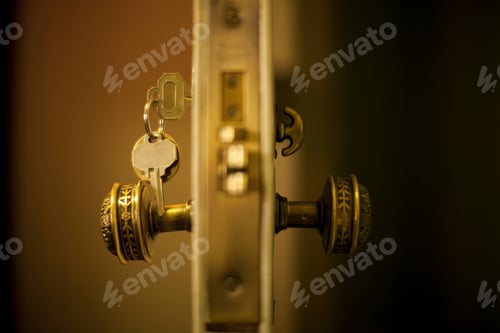 Preview: Keys in hotel room door