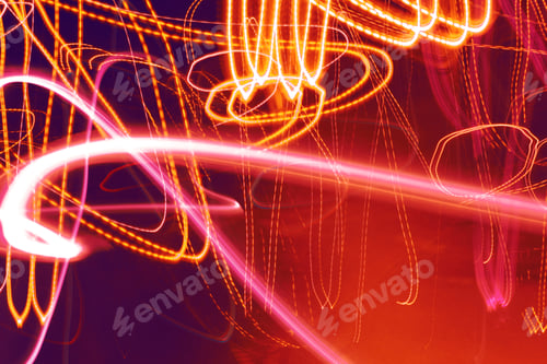 Preview: Defocused Freezelight Colorful Background.