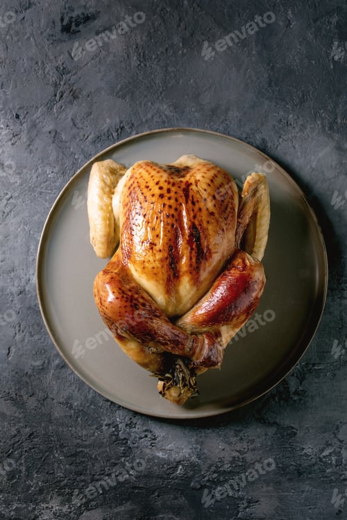 Preview: Baked whole chicken