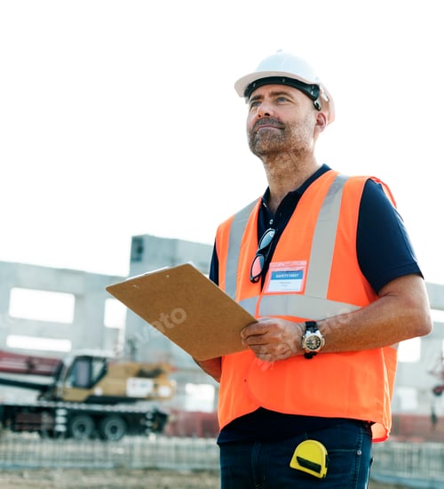 Preview: Architecture Construction Safety First Career Concept