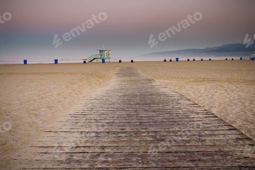 Path on Beach