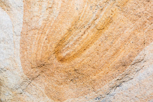 Preview: Closeup of a rock formation with red stains