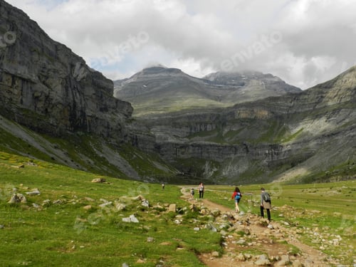 Preview: Hikers at Ordesa, Spain