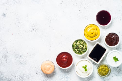Preview: Sauce set assortment - mayonnaise, mustard, ketchup and others o