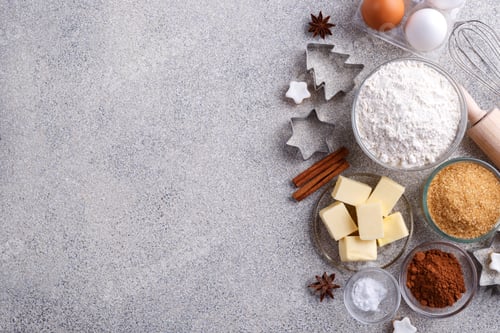 Preview: Christmas or New Year baking ingredients