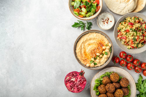 Preview: Middle eastern or arabic cuisines