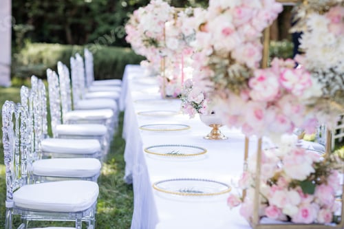 Preview: Wedding Decoration Decor Floral flowers tents stylish ceremony celebrations style