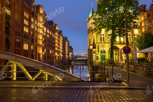 Preview: Part of the Speicherstadt, Hamburg
