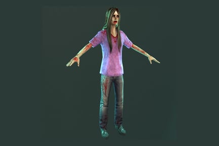 Preview: Undead Female Figure