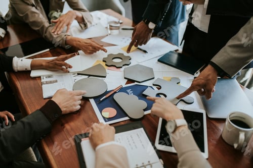 Preview: Business team meeting